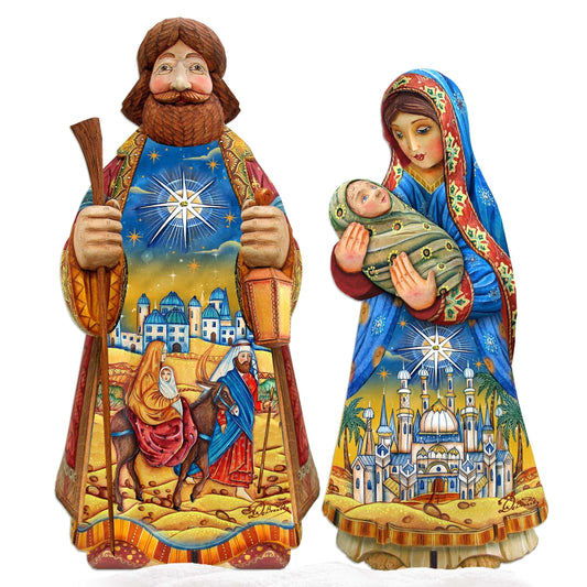 Night at Bethlehem Outdoor Nativity Set  by G. DeBrekht - Nativity Holiday Decor - 8152654F-S2